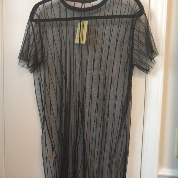 Mesh mini dress/tunic - Picture 4 of 5